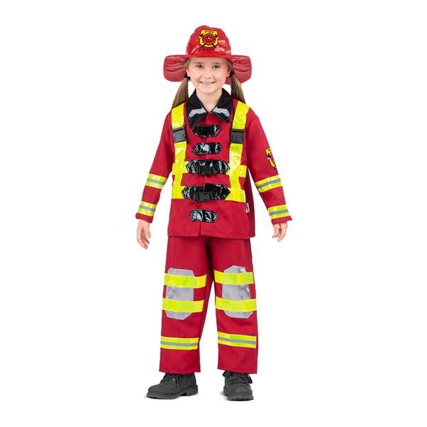 My Other Me Déguisement Pompier Enfant Taille 5-6 Ans Rouge - Costume My Other Me Déguisement Pompier Enfant Taille 5-6 Ans Rouge - Costume