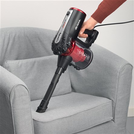 Ariete 2759 Aspirateur-balai 2 en 1 avec câble, lumière LED et technologie cyclonique - Pour sols, tapis et voiture