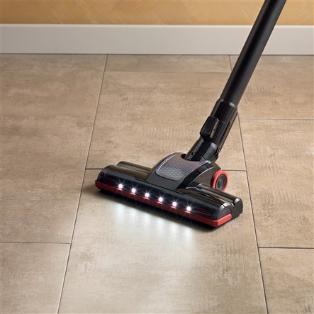 Ariete 2759 Aspirateur-balai 2 en 1 avec câble, lumière LED et technologie cyclonique - Pour sols, tapis et voiture