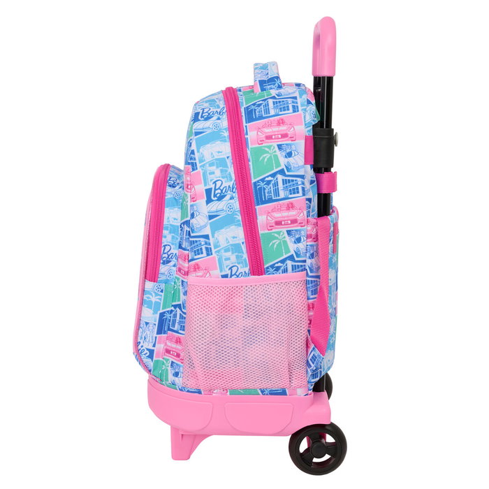 Cartable à roulettes Barbie Multicouleur 33 x 45 x 22 cm Cartable à roulettes Barbie Multicouleur 33 x 45 x 22 cm