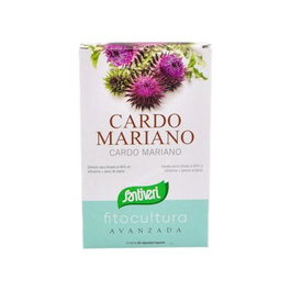 Santiveri Cardo Mariano 40 Gélules Complément Alimentaire Fonction Hépatique Vegan