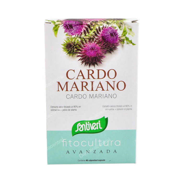 SANTIVERI Cardo Mariano 40 capsules SANTIVERI Cardo Mariano 40 capsules