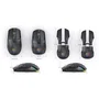 Yenkee Souris Gaming MARKSMAN YMS 3600YW - Filaire Modulaire, Capteur Pixart 3327 12400 DPI, RGB Personnalisable, Coques Interchangeables