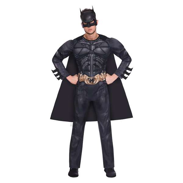 W.B. Batman Le Chevalier Noir - Costume pour adulte - Taille L W.B. Batman Le Chevalier Noir - Costume pour adulte - Taille L