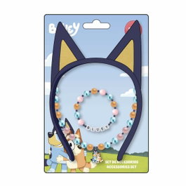 Cerdá Lot de 3 pièces de bijouterie Bluey - Bleu
