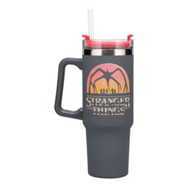 Paladone Products Gobelet Stranger Things 5 avec paille coudée 900 ml