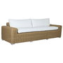 Meubles de jardin Home ESPRIT Blanc Marron Beige Marron Clair 248 x 85 x 80 cm 222 x 85 x 80 cm (4 Pièces)