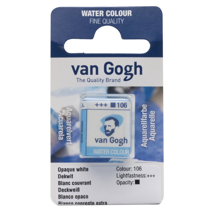 Van Gogh Pastille d'Aquarelle Blanc Opaque 106 Van Gogh Pastille d'Aquarelle Blanc Opaque 106