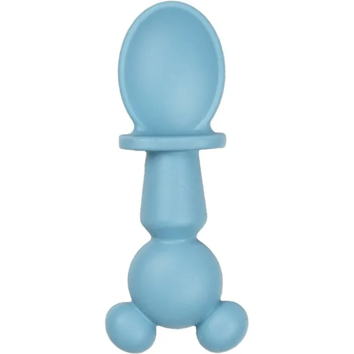 Thermobaby Set de 2 couverts en silicone Mickey 2 PCS - Couverts d'apprentissage pour bébé