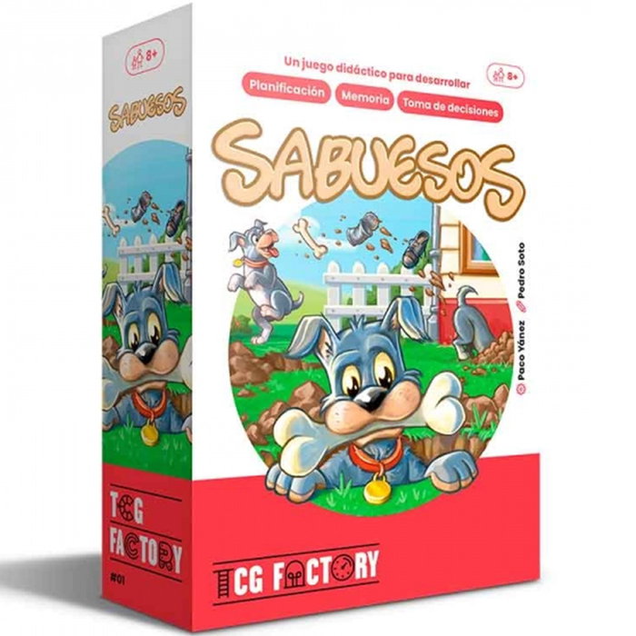 Sabuesos Jeu de société éducatif pour enfants dès 8 ans - PEGI 8 - Mémoire et stratégie Sabuesos Jeu de société éducatif pour enfants dès 8 ans - PEGI 8 - Mémoire et stratégie