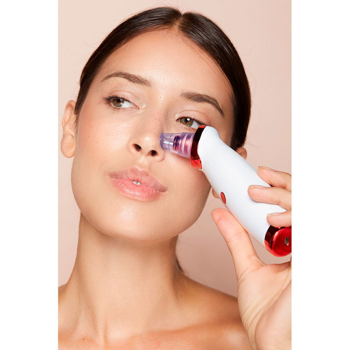 Paloma Beauties Aspirateur Points Noirs avec 4 outils d'extraction pour une peau lisse et radieuse, élimination des impuretés et réduction des pores