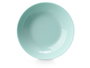Vivalto Assiette Creuse Ronde Opal Vert 20 cm – Compatible Lave-vaisselle & Micro-ondes (Set de 24)