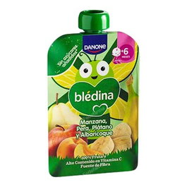 BLEDINA Gourde Compote Fraise Poire Banane 100g