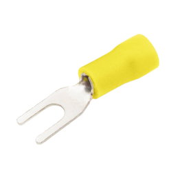 GSC Evolution Sachet de 50 terminaux isolés à fourche 6,5/4-6mm Jaune