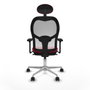 Piqueras y Crespo Chaise de Bureau Jorquera 3D086N1 Rouge