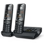 Gigaset Comfort 550A duo noir/chrome avec répondeur