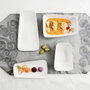 Ariane Bol Porcelaine Vital Rectangular 24 cm Blanc Brillant 100% Hygiénique Adapté Micro-ondes Four