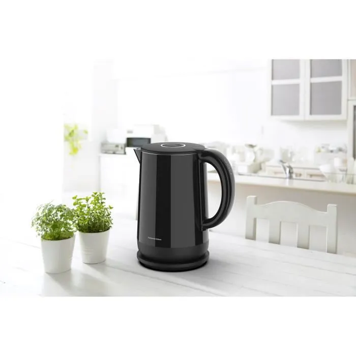 Continental Edison BL15LB - Bouilloire Digitale Noire 1,5 L - 2200 W