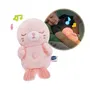 VTech Baby Doudou Veilleuse LumiZen Rose Gris - Phoque lumineux pour nuit sereine 0-8 ans - Compagnon de coucher doux et apaisant