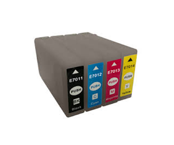 Dayma Cartouche d'encre compatible Epson T7014 T7024 T7034 Jaune