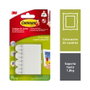 3M Command tiras pequeñas para colgar cuadros, 4 paires, 2 kg