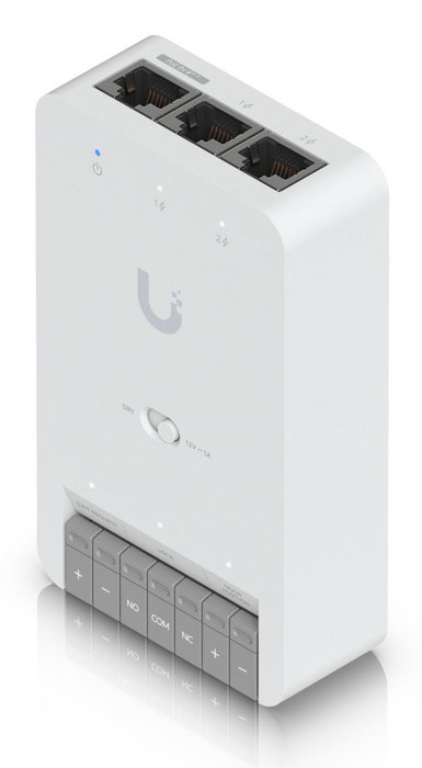 Ubiquiti Door Hub Mini + G3 Reader + 2 x Pocket Keyfobs, blanc