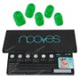 Nooves Feuilles de Gel pour Ongles Jade Glitter Glam Glitter Green