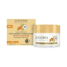 LOGONA Crème de Jour Reafirmante Ultra-Nutritive Age Protection - Soin Anti-Âge Raffermissant - 50 ml