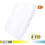 Edm Applique LED carré extra-plat de surface 18W 3CCT 1820 lm 33x33x7 cm