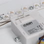Edm Applique LED carré extra-plat de surface 18W 3CCT 1820 lm 33x33x7 cm