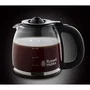 Russell Hobbs Cafetière Programmable Victory 24030-56, 1100W, Acier Brillant