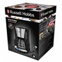 Russell Hobbs Cafetière Programmable Victory 24030-56, 1100W, Acier Brillant