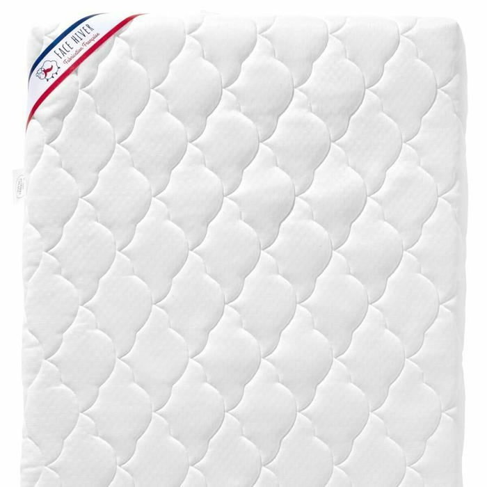 P'TIT LIT Matelas Bébé Parfait 60x120x10 cm 2 Faces Été/Hiver