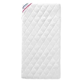 P'Tit Lit Matelas Bébé Parfait - 60x120x10 cm - 2 Faces Été/Hiver Déhoussable - Anti-Acarien - Ultra Respirant pour Sommeil Frais et Serein