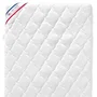 P'Tit Lit Matelas Bébé Parfait - 60x120x10 cm - 2 Faces Été/Hiver Déhoussable - Anti-Acarien - Ultra Respirant pour Sommeil Frais et Serein