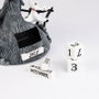ERIK - Calendrier Perpétuel 3D Jack Skellington L'Étrange Noël - Disney, 12x12x23cm, Résine Peint Main