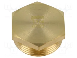 GEBO Bouchon hexagonal en laiton CW617N G 1 1/4'' extérieur