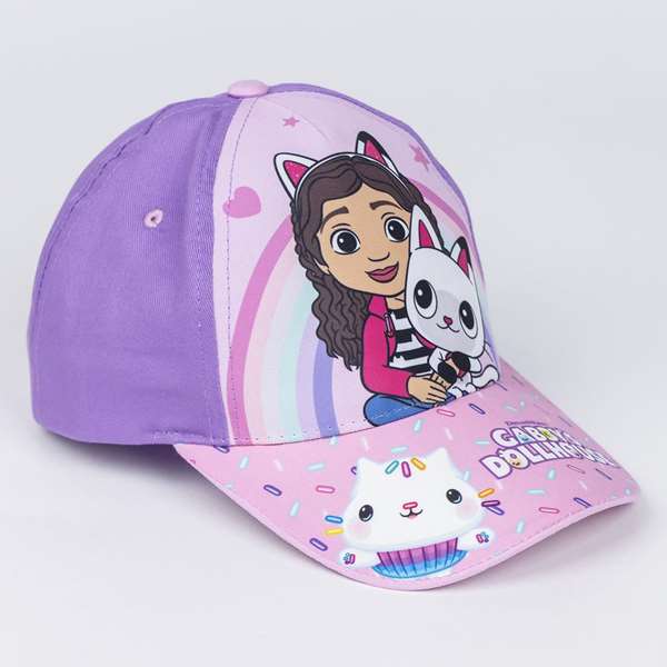Cerdá Gorra Gabby's Dollhouse - Casquette dérivée de la série pour enfant, taille 51 cm, couleur turquoise