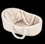 Muñecas Arias Muñeca Elegance Andie 40 cm, Poupée Bébé Beige avec Berceau et Mécanisme Pleurs Try Me, Fonctionne avec Piles