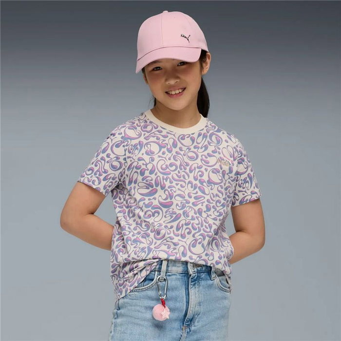 T shirt à manches courtes Enfant Puma Tweenerverse Aop Beige L