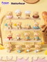 Funism Butterbear Baked with Love Series Chubby Face - Présentoir de 6 packs de 3 mini-figurines