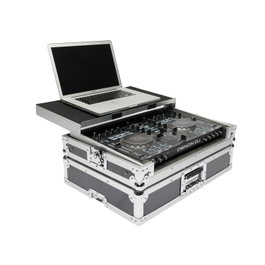 MAGMA Flightcase rigide pour DJ Controller Workstation MC-4000 en vinyle et aluminium 59x40x20cm