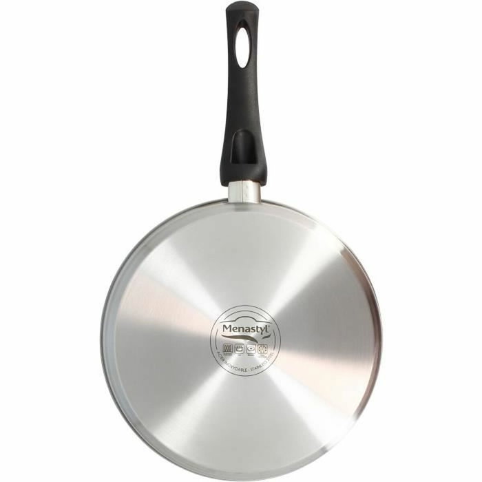 Menastyl Sauteuse en acier inoxydable 24 cm avec couvercle
