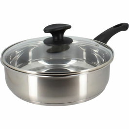 Menastyl Sauteuse en acier inoxydable 24 cm avec couvercle