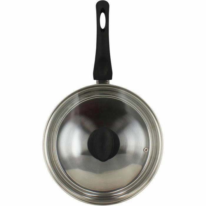 Menastyl Sauteuse en acier inoxydable 24 cm avec couvercle