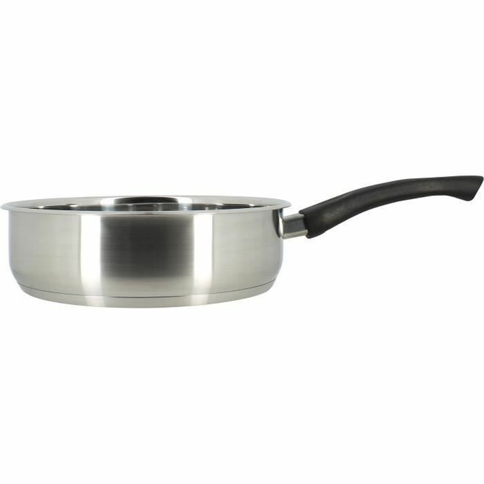 Menastyl Sauteuse en acier inoxydable 24 cm avec couvercle