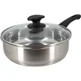 Menastyl Sauteuse inox 28 cm Tous feux induction 6020248 - Sauteuse en acier inoxydable