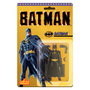 MEZCO TOYZ - Figure Batman 1989 DC Comics - 9,5 cm - Figurine articulée avec bras supplémentaires, batarang et grappin