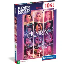 Clementoni - Puzzles 104 Pièces K-Pop Demon Hunters - Puzzle Enfant dès 6 ans - 48,5 x 33,5 cm