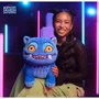 Kpop Demon Hunters Peluche Derpy - 30 cm - Position assise